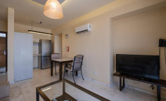 Spacious 1 bed apartment with swimming pool for sale in Latsi