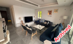 Seafront Agios Antonios villa four bedrooms pool 