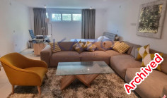 Sea front villa with private pool for rent in Limassol Marina 