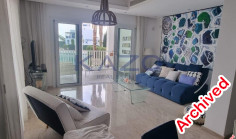 Sea front villa with private pool for rent in Limassol Marina 