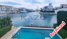 Sea front villa with private pool for rent in Limassol Marina 
