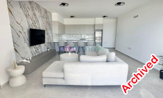2 bedroom modern apartment sea views for rent Pyrgos Limassol 