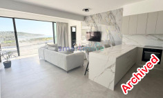 2 bedroom modern apartment sea views for rent Pyrgos Limassol 