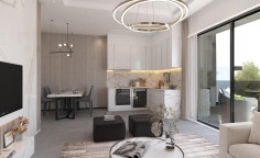 Spacious two bedroom apartment for sale in Lykabittos