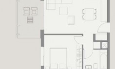 Elegant one bedroom apartment in Zakaki 