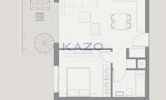 Elegant one bedroom apartment in Zakaki 