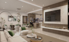 Amazing 3 + 1 penthouse spacious Ypsonas and ready for the summer 