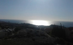 Residential land with sea view in Agios Tychonas , Limassol