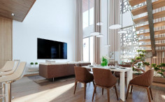 Brand new penthouse walking distance to the beach 