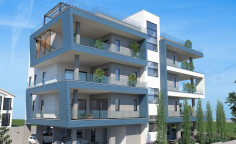 Spacious 2 bedroom penthouse with swimming pool for sale in Chalomantres