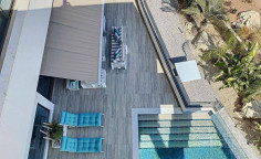 Large 4 bed villa with swimming pool for sale in Agios Tychonas
