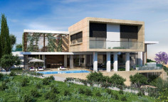 Spacious 4 bed villa with swimming pool for sale in Agios Tychonas