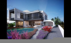 Enormous sea view luxurious 5 bedroom villa - Mouttagiaka 