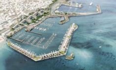 Luxury 1 bedroom sea view apartment in new marina Larnaca 