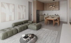 Spacious 2 bedroom penthouse with swimming pool for sale in Universal