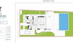 Luxury 3 bed villa with swimming pool for sale in Chloraka