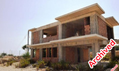 A good rate of return on investment! Partially built seaside residential development in Agios Theodoros, Larnaca, Larnaca