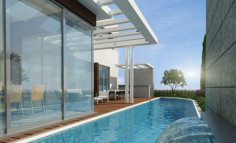 Spacious 4 bedroom house with swimming pool for sale in Palodia