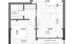 Spacious 1 bedroom apartment with swimming pool for sale in Trachoni