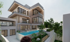 Luxury 4 bedroom house with swimming pool for sale in Agios Athanasios