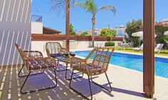 3 bedroom furnished house with swimming pool for sale in Agia Thekla