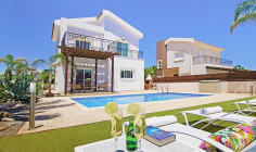 3 bedroom furnished house with swimming pool for sale in Agia Thekla