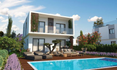 Beautiful 3 bedrooms house with swimming pool for sale in Pernera
