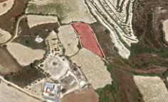 For sale, land, Paphos, Kathikas, 3,345m&sup2;, &euro;25,000 
