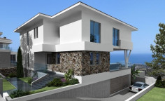 Luxury 4 bed house with swimming pool for sale in Agios Tychonas