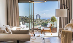 3 bedroom penthouse with swimming pool for sale in Mouttagiaka