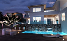 Large 4 bedrooms house with swimming pool for sale in Agios Tychonas