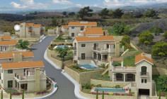 2 bedroom house with swimming pool for sale in Monagroulli