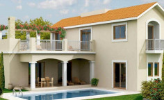2 bedroom house with swimming pool for sale in Monagroulli