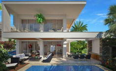 Luxury 4 bedrooms house with swimming pool for sale in Kato Paphos