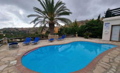 Large three bedroom house with swimming pool for sale in Peyia