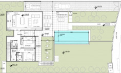 Large 4 bedrooms house with swimming pool for sale in Peyia