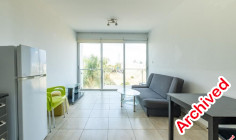Large 1 bedrooms furnished apartment with swimming pool for sale in Protaras