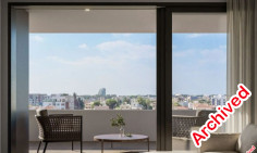 1 bedroom penthouse with swimming pool for sale in Zakaki