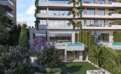 Spacious 2 bed apartment with swimming pool for sale in Germasogeia Tourist Area