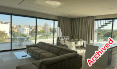 3 bedroom furnished penthouse to rent in Aglantzia