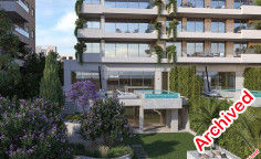 Large 3 beds apartment with swimming pool for sale in Germasogeia Tourist Area