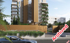 Large 3 beds apartment with swimming pool for sale in Germasogeia Tourist Area