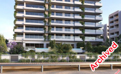 Large 3 beds apartment with swimming pool for sale in Germasogeia Tourist Area