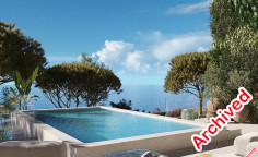 Large 3 beds apartment with swimming pool for sale in Germasogeia Tourist Area