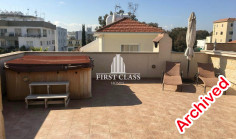 Large 2 bedrooms furnished apartment to rent in Engomi