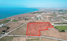 Prime sea view land in Pervolia, Larnaca , Larnaca