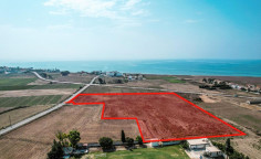 Prime sea view land in Pervolia, Larnaca , Larnaca