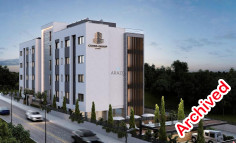 2 bedroom furnished apartment with swimming pool for sale in Germasogeia