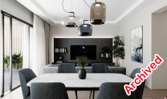 2 bedroom furnished apartment with swimming pool for sale in Germasogeia