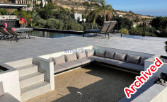 4 bedroom detached villa + maids room for rent Limassol 